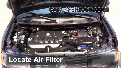 2011 Nissan Cube S 1.8L 4 Cyl. Air Filter (Engine) Replace